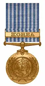 Médaille des Nations unies pour la Corée