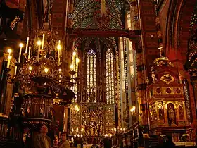 Intérieur de l'église.