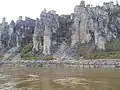 Les falaises de la Kotouï.
