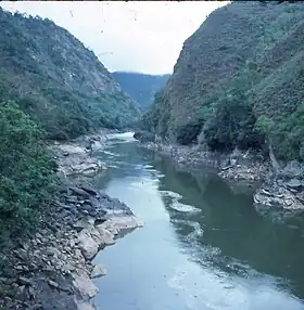 Le Kouilou à hauteur de Sounda