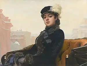 L'Inconnue (1883), Galerie Tretiakov, Moscou
