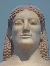 Détails du visage.