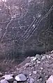 Kef Mektouba de Ksar el Hamar, figuration humaine