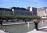 La façade est.