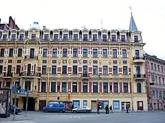Maison Kouchelev, no 49, où vécut Apollon Maïkov
