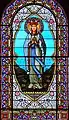 Vitrail Notre Dame de Lourdes par G.P. Dagrant