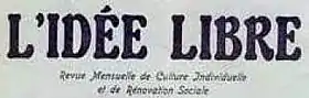 Image illustrative de l’article L'Idée libre