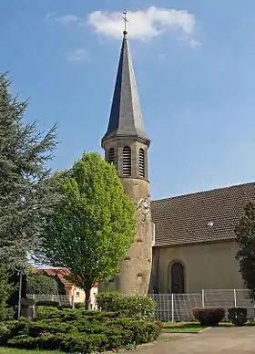 Clocher rondFarébersviller.