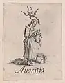 Avaritia, L'Avarice.