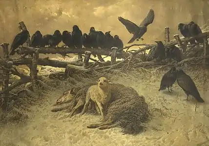 L'Orphelin, de la série «&nbsp;souvenirs d'Auvergne&nbsp;» (ca. 1885, musée d'Orsay, Paris, France).