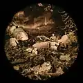 Illustration photographique Jonathan Abbou. In. La commedia, Dante, l'Enfer. Chant VI : les gourmands.