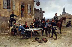 L'espion - Alphonse de Neuville - 1880