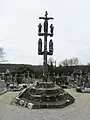 L'Hôpital-Camfrout : le calvaire du cimetière.