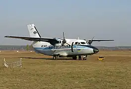 Son aérodrome,