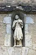Statue de saint Jean-Baptiste.