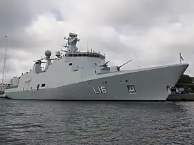 illustration de HDMS Absalon (L16)