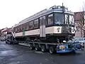 Automotrice Be 4/4 26 Jouxtens-Mézery fraîchement de retour de son séjour au Chablais.