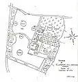 Plan du domaine (d'après le plan cadastral)