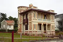 Villa Plaisance, mairie annexe de Lacanau-Océan.