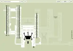 Plan de l'aéroport