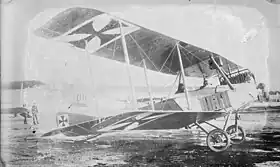 Vue de l'avion.
