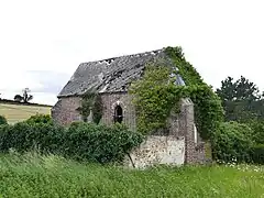 Vestiges de la chapelle Didout en 2023(Photo Peter Potrowl).