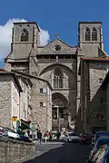 Façade de l'église abbatiale