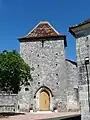 La façade occidentale de l'église.