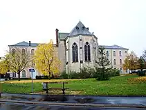 Vue nord du petit séminaire et de la chapelle