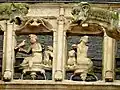 Balustrade de la façade sud