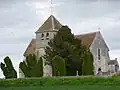 La Genevraye, église.