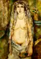 La Mariée juive, 1926, huile sur toile, 92&nbsp;×&nbsp;64,5&nbsp;cm, Tel Aviv Museum.