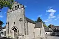 Vue latérale del'église.
