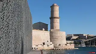 Tour vue depuis le MuCEM.