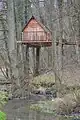 La cabane de Diego au-dessus de la Leffe. Moulin de Lisogne