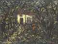 La Maison dans les arbres, 1926, huile sur toile, 46&nbsp;×&nbsp;61&nbsp;cm, collection privée.