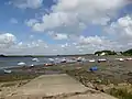 La rivière d'Étel vue de la pointe de l'Istrec.