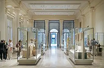 La salle des Colonnes.