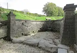 La source de la Somme tarie, victime de la sécheresse, en octobre 2017.