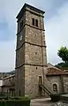 Clocher de l'église Saint-Saturnin.