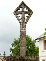 La croix en lave.