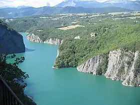 Image illustrative de l’article Lac de Monteynard-Avignonet