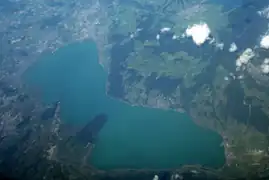 Vue aérienne.