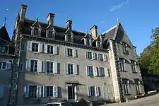 Vue de la façade arrière