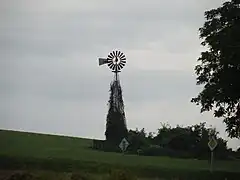 Éolienne agricole.