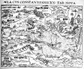 Gravure sur bois représentant le lac au XVIe&nbsp;siècle, en 1545.