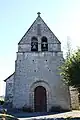 L'église Saint-Etienne du XIIe siècle.