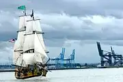 Le Lady Washington a Commencement Bay