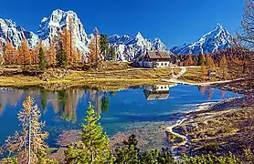 Le lac Federa.