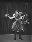 Lalla Carlsen au Chat Noir en 1920. Photographie de Anders Beer Wilse